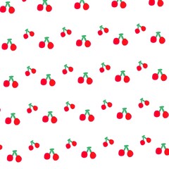 Cherry Pattern Background
