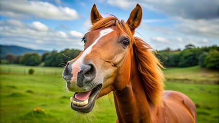 Fototapeta premium Funny horse