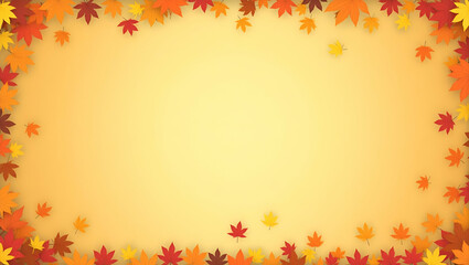 Title: A Warm and Inviting Autumn Background Featuring a Vibrant Scene

