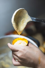 Chocolate Vanilla Cupcake Dessert Baking Process, Meditation, Healthy Organic Low Sugar Eating, Small Bakery, Home Baking, Self-Care and Happiness