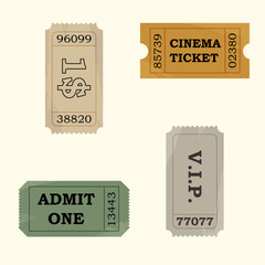 Movie and theater tickets