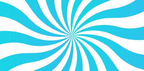 Vector background sunrays illustration light sunburst Vintage radial texture. Spiral starburst and striped pattern abstract retro sun line texture.	