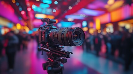 Event Camera Recording in Night Venue