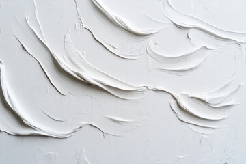 Obraz premium Abstract white paint texture background.