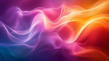 Fototapeta premium Abstract colorful wavy background.