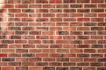 Brick wall dirty old texture background. Red brick wall panoramic background