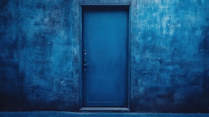 Dark blue grunge background with textured blue hues, perfect for a minimalist design aesthetic