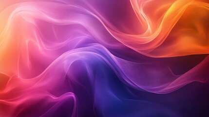 Obraz premium Abstract vibrant flowing fabric design.