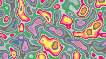 COLORFUL TEMPLATE ABSTRACT PAPER CUT PATTERN DESIGN FLAT COLOR FOR WALLPAPER BACKGROUND ELEMENT VECTOR 