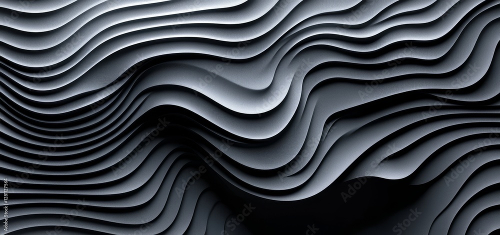 Poster a sophisticated background is created by an abstract modern design with diagonal lines. the dark gun