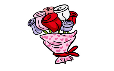 Hand drawn picture of Flowers