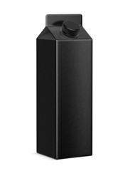 Carton juice box mockup