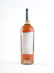 bottle of wine rose wine with no name