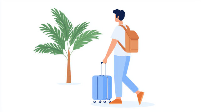 Itinerary, Travel itinerary planner image with a checklist designed for high fidelity use case.