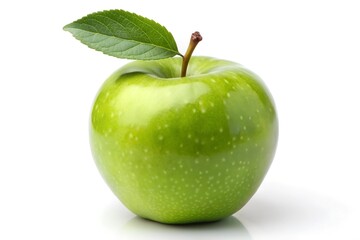 red apple isolated on white background