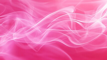 Fototapeta premium Mysterious Pink Smoke with Dense Billowing Clouds and Soft Airy Swirls for Dramatic Effect