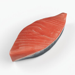 Part of Tuna clip art. Tuna sashimi fresh. Fish raw. Seafood marine. Tuna steak cooking. Fresh Bluefin tuna slice with tender meat and slight translucency
