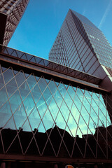 Fototapeta premium Frankfurt Tower side