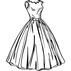Obraz premium The dress