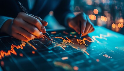 Global financial risk management, interconnected business sectors across countries, datadriven analysis of international trade risks, corporate decisionmaking technology