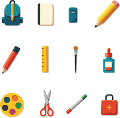 School Accessories Set 2