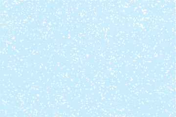 blue background with snowflakes. Modern art of seamless pattern to wrapping paper. Decorative bright old backdrop in pastel colors. Cool creative image for layout. Ornate stylish royal mosaic tiles.