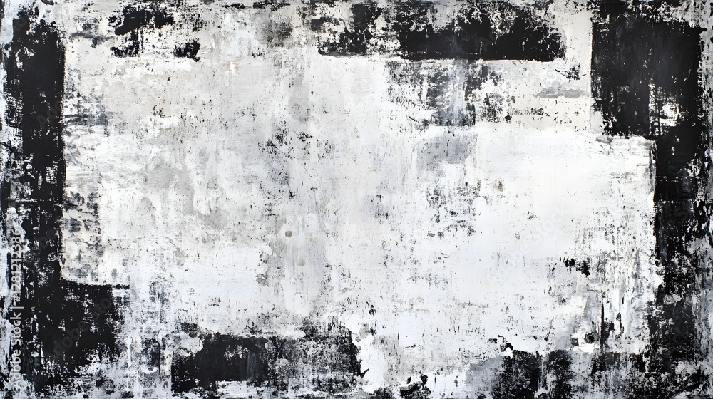 Aufkleber captivating monochromatic abstract texture grunge artwork with weathered grungy vintage distressed w