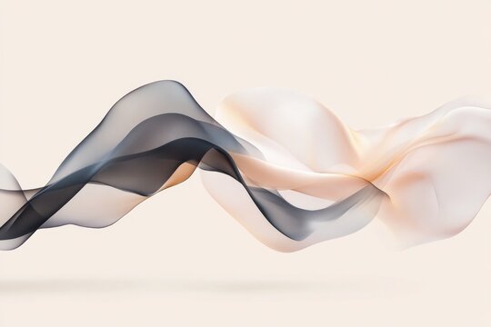 abstract tattoo design with emphasis on fluid forms and dynamic shapes