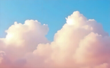 blue sky with clouds