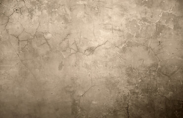 Obraz premium A vintage-style grunge concrete surface with cracks, scratches, and weathered details, perfect for backgrounds and design.