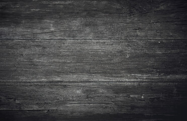 Naklejka premium High-resolution dark wooden plank texture with aged and weathered details. Ideal for backgrounds, design, and rustic projects.