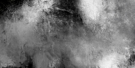 Abstract black and white grunge texture with rough, scratched, and distressed patterns, ideal for backgrounds and overlays.