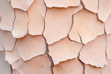 close-up image of textured tree bark in national park with ample copy space for possible textual overlays