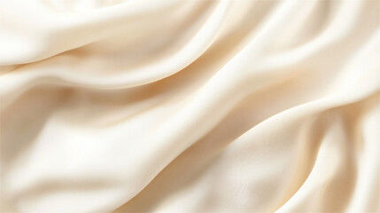 Obraz premium 白のシルク生地