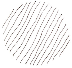 Abstract background with curved, wavy, and twisted lines pattern design