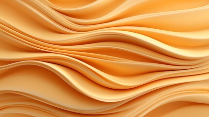 Fototapeta premium Abstract flowing golden liquid, wavy texture, creating a smooth background, perfect for design