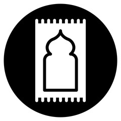 sajadah glyph icon