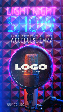 Late Night Talk Show Podcast Visualizations Vertical Video