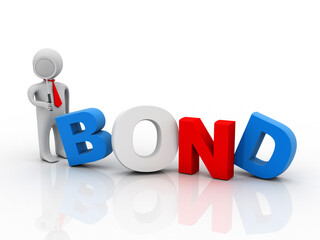 3d illustration bonus announce business team

