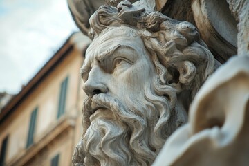 Obraz premium Piazza Navona in Rome, Italy - Iconic Baroque Square by Bernini