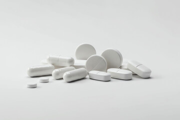 Pack of tablets and capsules, Generative AI