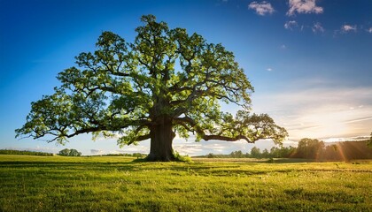 Fototapeta premium old oak tree
