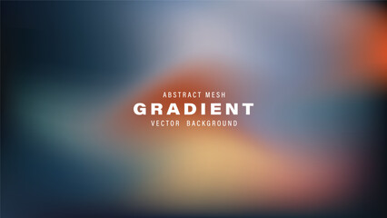 Abstract Mesh Gradient Vector Background Design Template  © Sixteen Studio