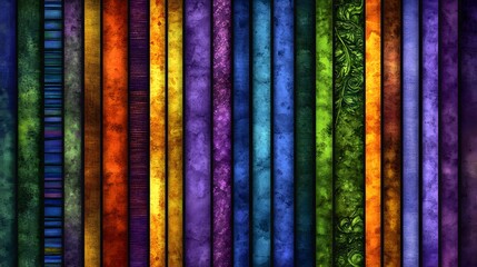 Vibrant Vertical Stripes Abstract Texture Background