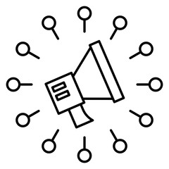 dissemination icon