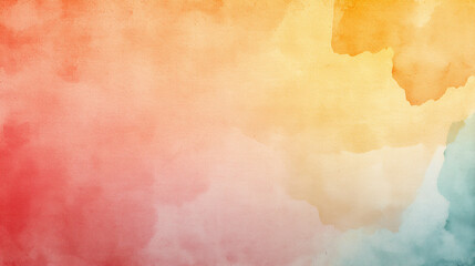 Obraz premium organic watercolor bleed