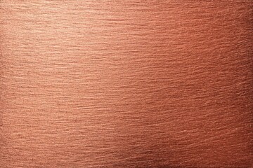 Fototapeta premium Brushed shiny copper polished bronze metal with luster texture.