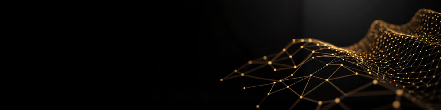 Goldtech Background Black And Gold Digital Background