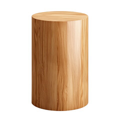Modern Wooden Round Stool in Minimalist Design Perfect for Contemporary Home Decor and Stylish Interior Spaces
