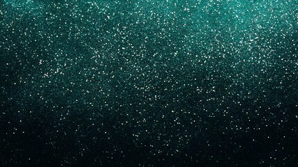 Obraz premium Sparkling glitter background in teal and dark colors